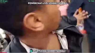 Ismael Ramsey aka Johnny Somali got smacked in Korea