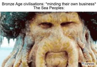 Oh no, we're under attack from people arriving by sea! They must be... the Water Boys