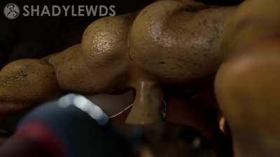 Wonder Woman fucked by an Orc (ShadyLewds) [DC]