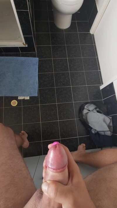 I borrowed my wife's vibrator while she was out and came like a fire hose