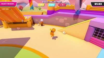 I had a very talented student in Egg Siege