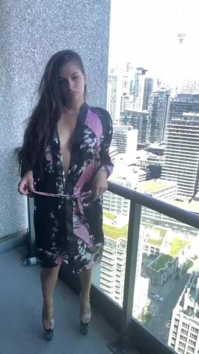 What would you do if I did this in front of you?