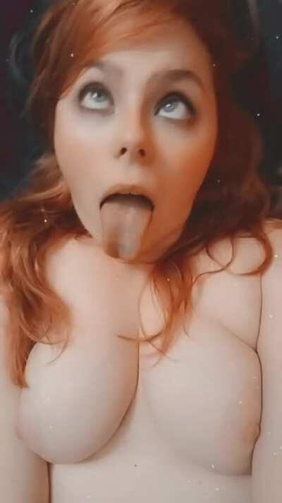 I will be your ahegao slut Daddy😘💦