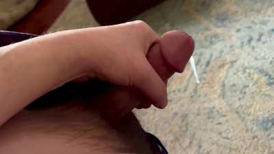 Slowly Draining The Cum From My Cock! 🤤