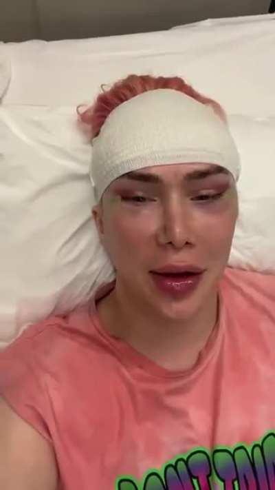 White influencer identifies as Korean after 18 Surgeries