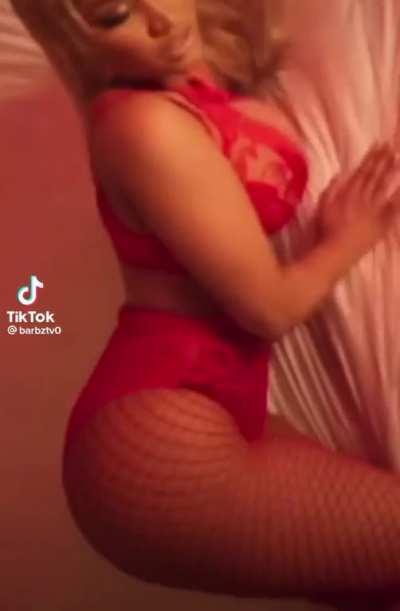 nicki with draws and bra