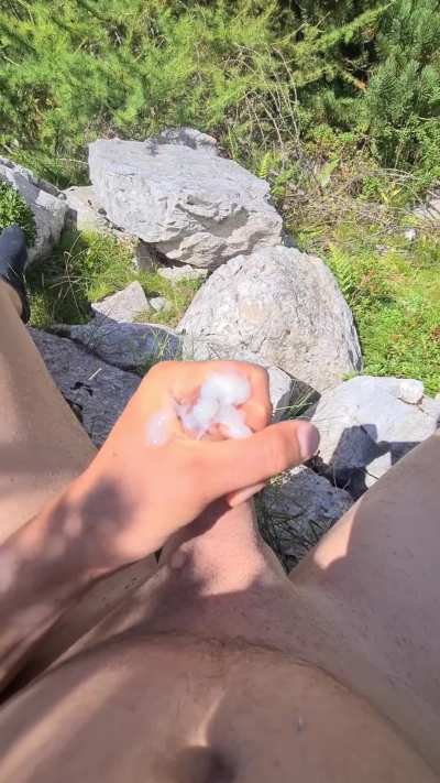 Enjoy fresh mountain air and the view😉