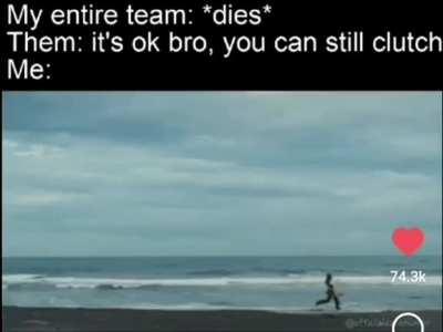 Clutching a 1V7 in a Light Tank be like