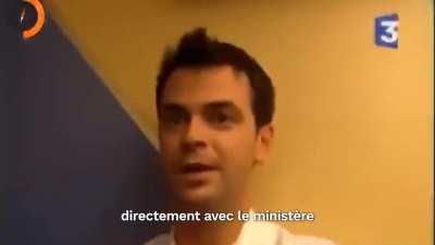 Petit Olivier gréviste et bloqueur d'hôpitaux (circa 2007)