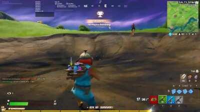 Landed a bottle flip on Thors hammer a I'm now worthy