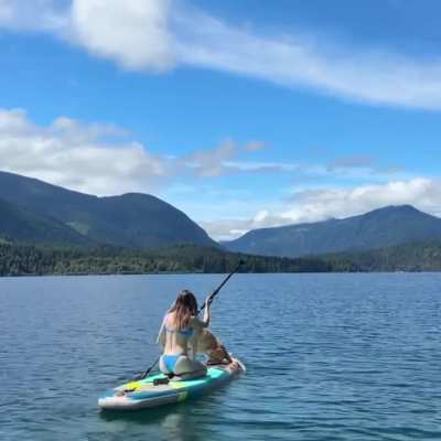 On the water with Clementine | IG July 25 2025