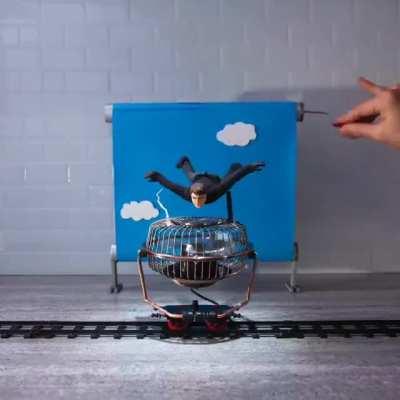 Tom Cruise’s stunts in Mission Impossible in beautiful stop motion