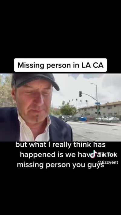 Help search for a missing (and missed) homeless man in Los Angeles. Show the Clock App what Redditors can do.