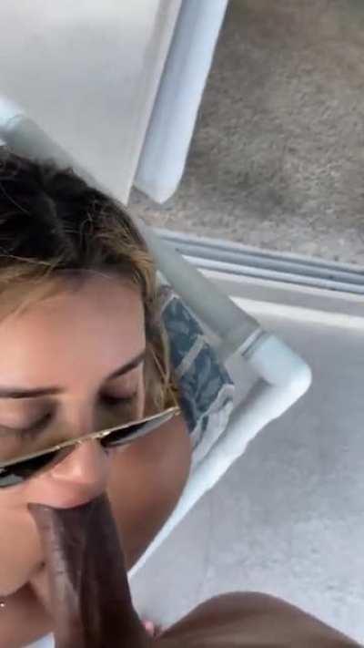 My bestie shared her husbands thick black cock with me