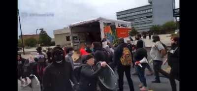 ANTIFA Shield Truck Deployed to Louisville, KY (9-23-2020)