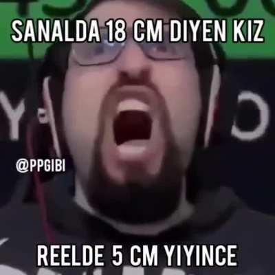 Lütfen bunun doğru olduğunu söyleyin çünkü sikim 9 cm 😔