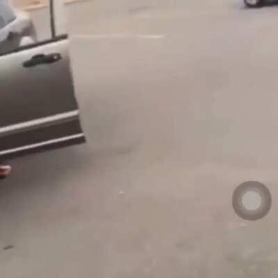 Stabbing tires and putting sugar in gas tank