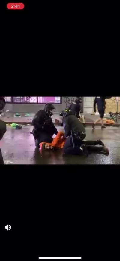 Get your knee off his neck! Just don’t learn