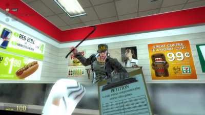 He didnt wanna sign the petition ig