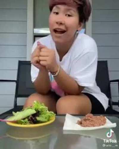 To make the dog vegetarian