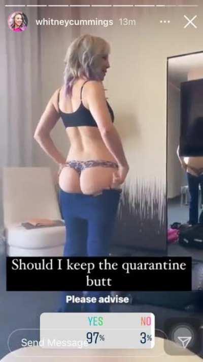 Quarantine butt VIDEO