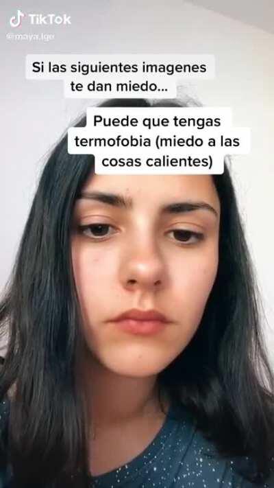 Alguien más con termofobia?