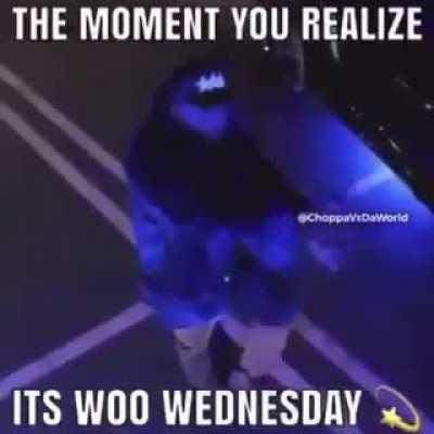 ITS WOO BACK WEDNESDAY LADS