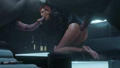 Femshep and 2 Horses (ZMSFM) [Mass Effect]