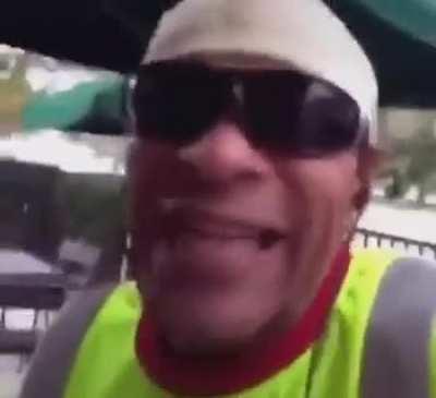 Me after getting the stinky check