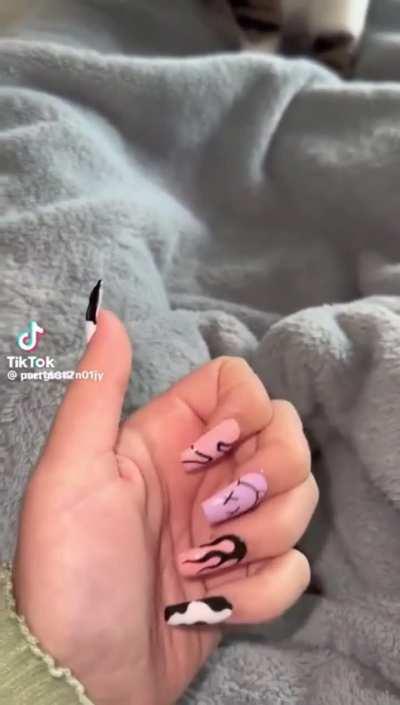 New nails pussy video