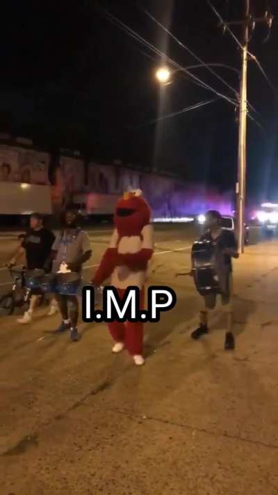 While a mass destruction is happening, IMP: