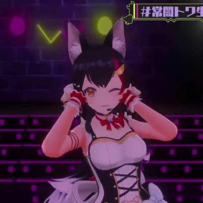 Rare Mio being idol.