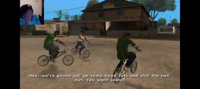 Mutah playing GTA, literally 