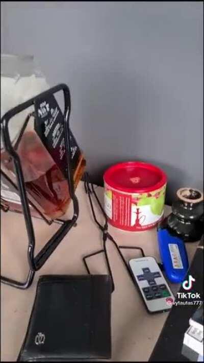 A lovely way to pour yourself a drink