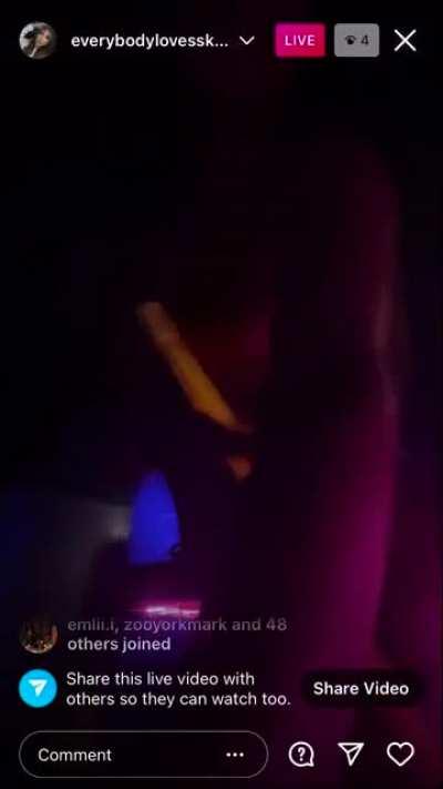 I got a longer live I just needed this part 😂😂