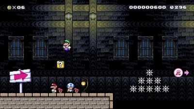 This plays off like a joke, wait for the punchline.