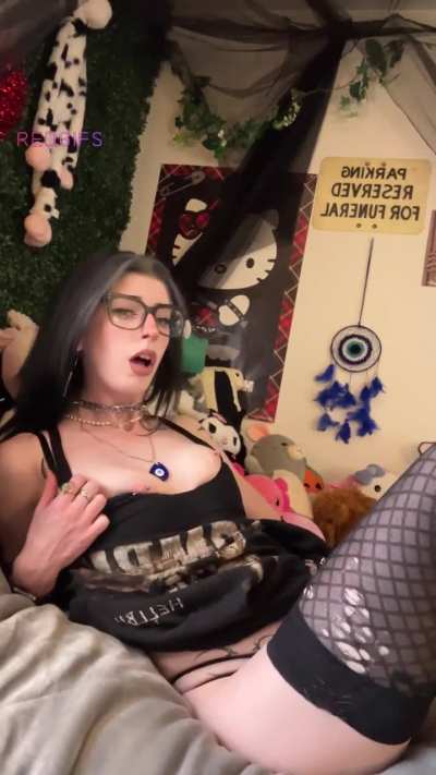 just a tine cute college girl waiting for you