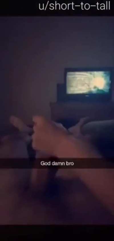 From a simple massage to a steamy hotwife fantasy, this cuckold's wildest dreams come true! Watch as his wife's wet pussy gets pleasured by a tall, muscular masseuse while he's forced to watch. But when she starts moanin