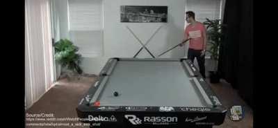 WCGW trying to do a sick pool shot