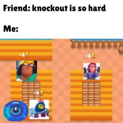 Typical knockout match