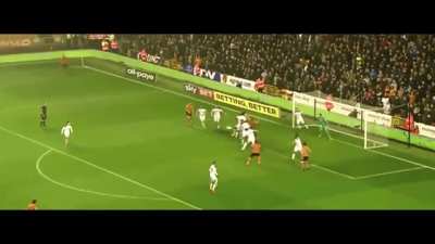 Ruben Neves hits wonder volley.