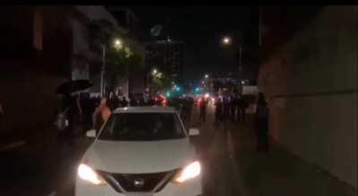 BLM marched into a tunnel in Los Angeles; LAPD proceeded to trap them at either end 😂