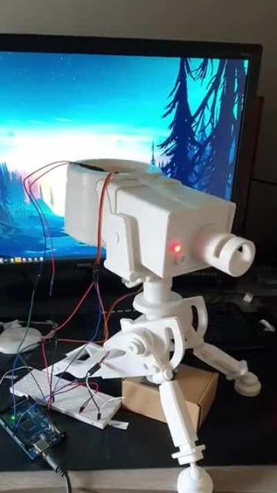 I've been working on this motorised TF2 sentry