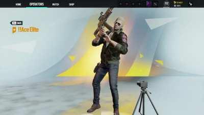 Great elite skin but i like this one more. It feels like Ace is the Johnny Cage of Rainbow Six Siege.