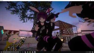 The vr chat people can’t be real 😭😭