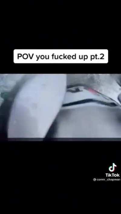 HMFT after I slip with my bike