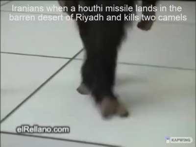 They are trying to cut saudi's camel piss supplies off 😢