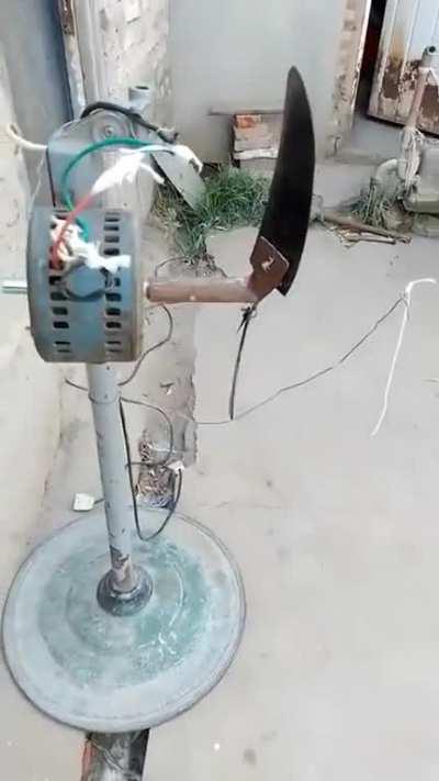 El ventilador del diablo.