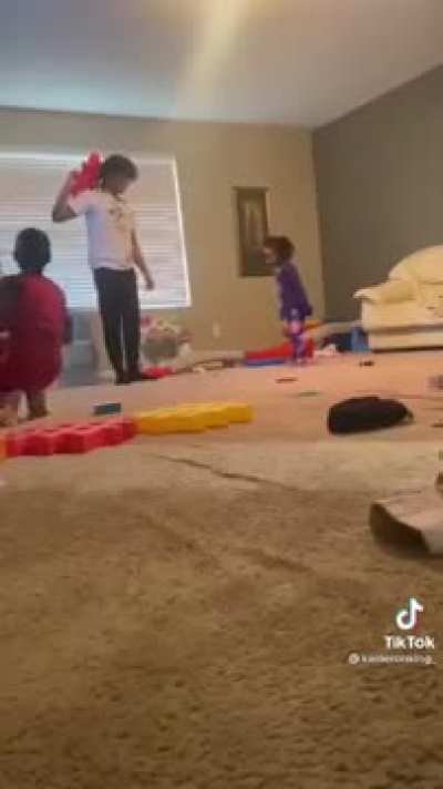 Don't throw that block!