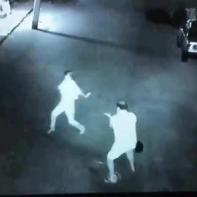 Couple being weird when no one is watching